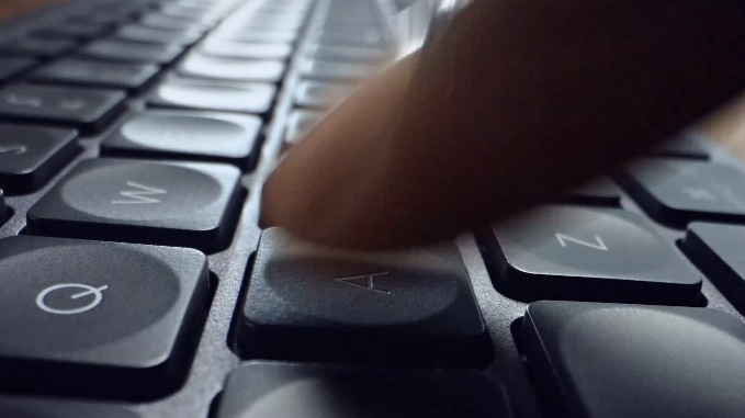 Klávesnice Logitech MX Keys Mini, US šedá
