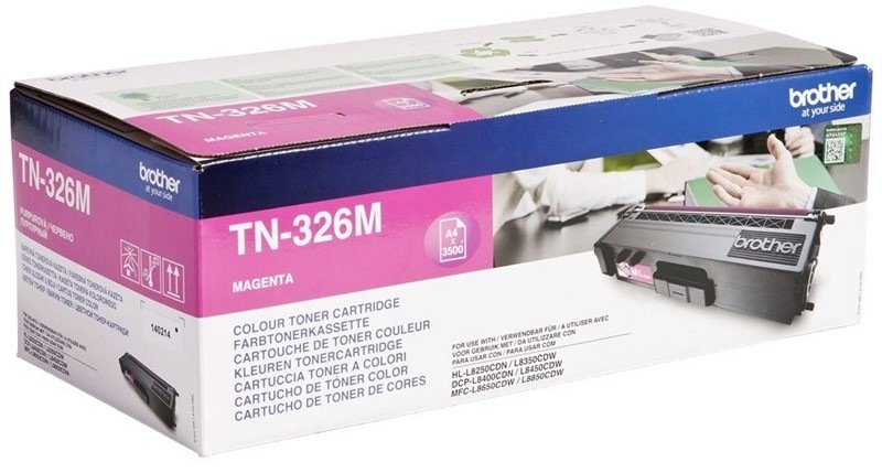 Toner Brother TN-326M, 3500 stran - purpurový