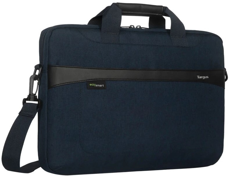 Brašna na notebook Targus 15.6" GeoLite EcoSmart Essential Slim Brief - tmavě modrá