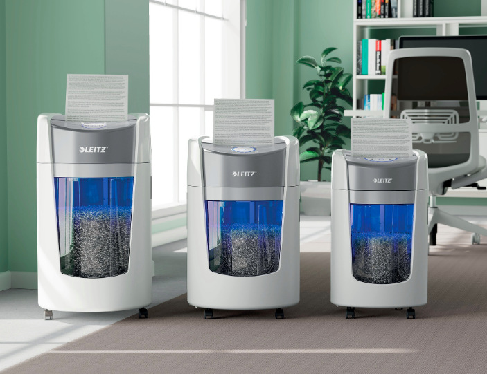 Skartovač Leitz IQ OptiMax 225 - bílý