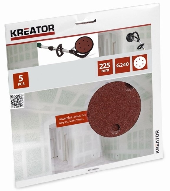Brusný kotouč Kreator 225mm G240