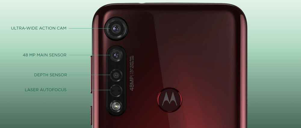 Mobilní telefon Motorola Moto G8 Plus modrý