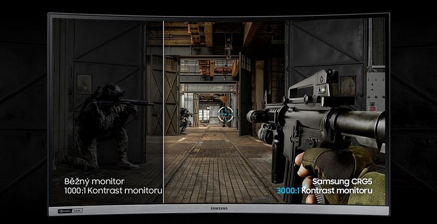 Herní monitor Samsung C27RG50 Herní monitor Samsung C27RG50
