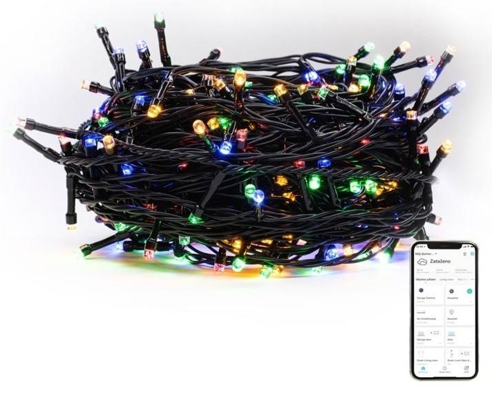 Vánoční osvětlení IMMAX NEO LITE SMART LED - řetěz, 400ks diod WW+RGB, Wi-Fi, TUYA, 40m Vánoční osvětlení IMMAX NEO LITE SMART LED - řetěz, 400ks diod WW+RGB, Wi-Fi, TUYA, 40m