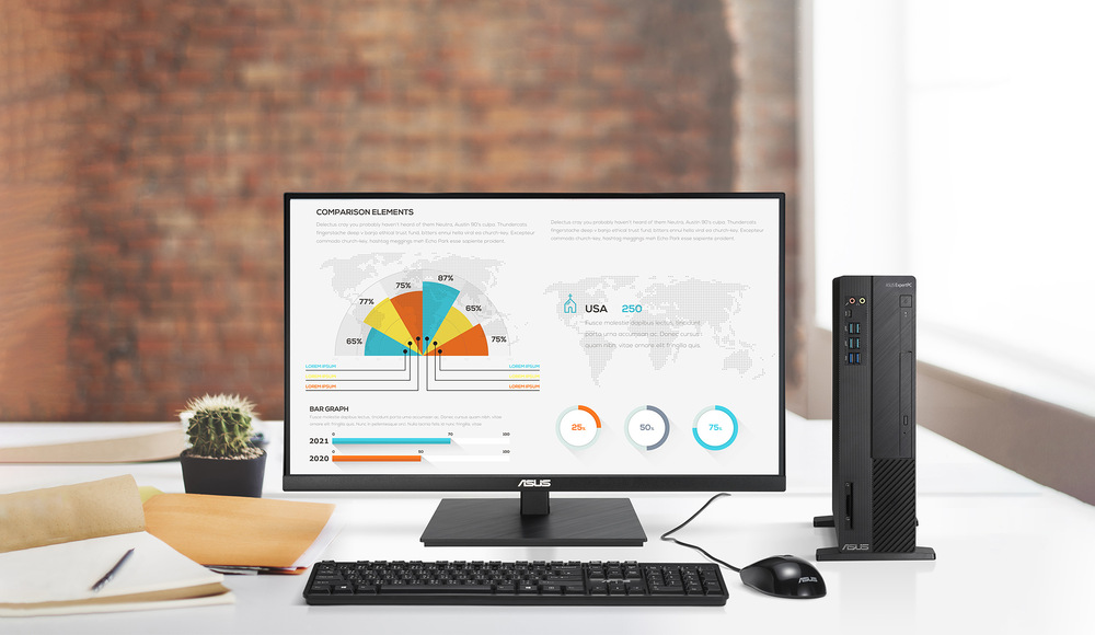 Monitor Asus VA27AQSB černý Asus VA27AQSB