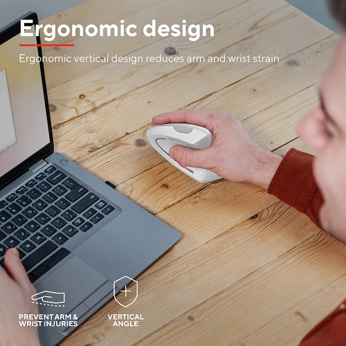 Myš Trust Verto Ergonomic Wireless bílá TRU25132_03