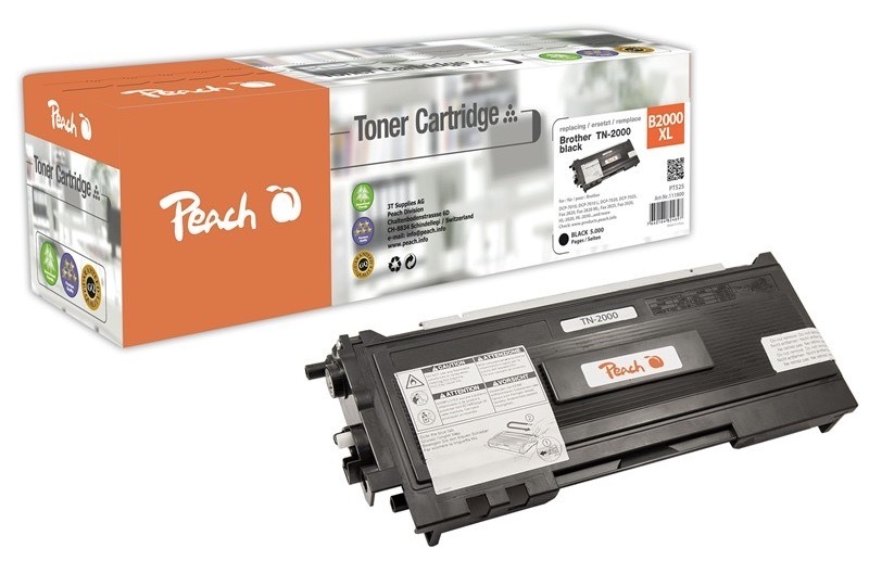 Toner Peach pro tiskárny Brother, černá barva