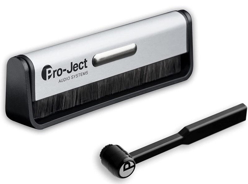 Kartáček Pro-Ject na gramofonové desky, jemná uhlíková vlákna