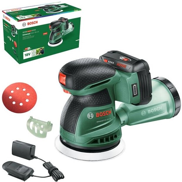 Excentrická bruska Bosch UniversalOrbit 18V-2.