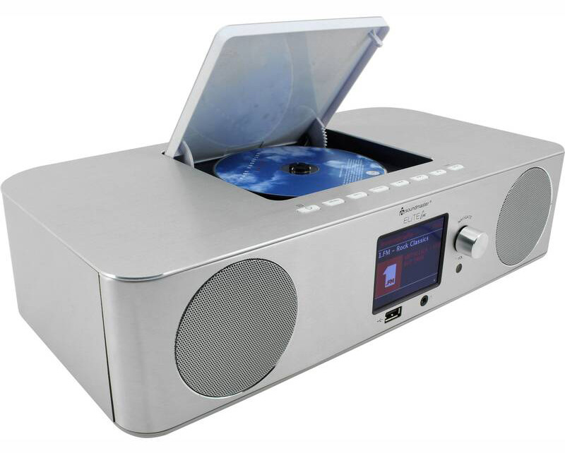 Internetový radiopřijímač s DAB+ Soundmaster ICD2060SI stříbrný