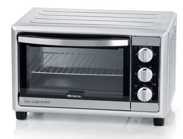 Mini trouba Ariete Bon Cuisine 300 985/11, 30 L stříbrná