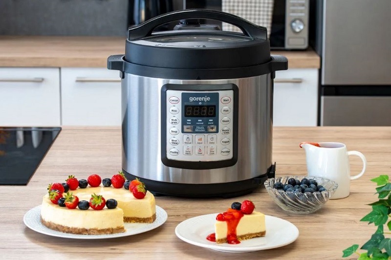 Multifunkční hrnec Gorenje MC6MBK stříbrný Multifunkční hrnec Gorenje MC6MBK stříbrný