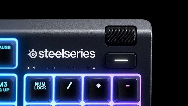 Klávesnice SteelSeries Apex 3 CZ černá