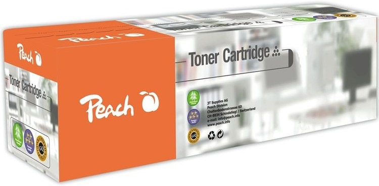 Žlutý toner Peach HP CF412X s kapacitou 5000 stran