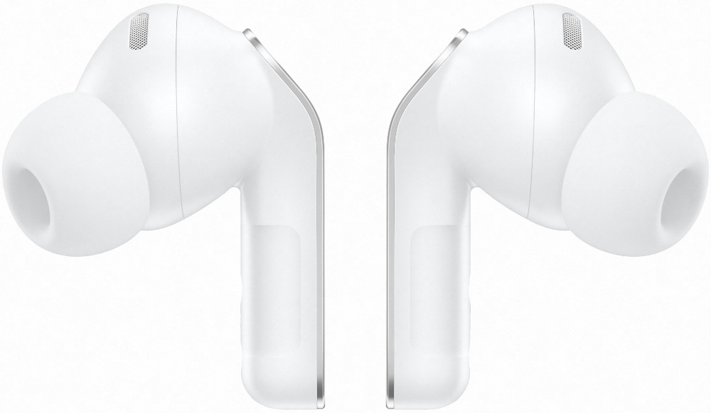 Detail špuntů Samsung Galaxy Buds4 Pro s dotykovým ovládacím panelem