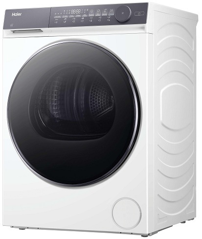 zavřená slim sušička haier HD80-C367TU1-S