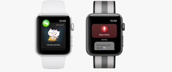 Chytré hodinky Apple Watch Series 3 GPS 38mm pouzdro ze stříbrného hliníku - bílý sportovní řemínek Chytré hodinky Apple Watch Series 3 GPS 38mm pouzdro ze stříbrného hliníku - bílý sportovní řemínek