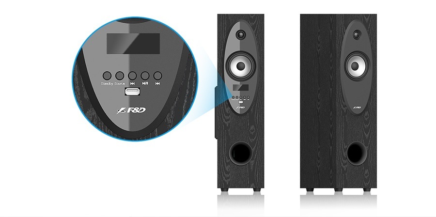 Reproduktory Fenda F&D T-30X černé Reproduktory Fenda F&D T-30X černé