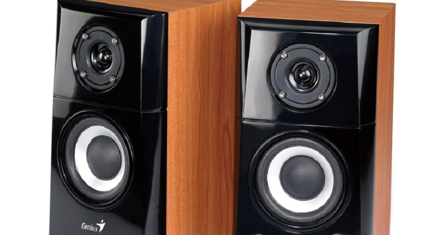 Reproduktory Genius SP-HF 500A 2.0 černé/imitace dřeva