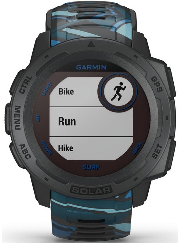 Chytré hodinky Garmin Instinct Solar Surf Optic šedé Chytré hodinky Garmin Instinct Solar Surf Optic šedé