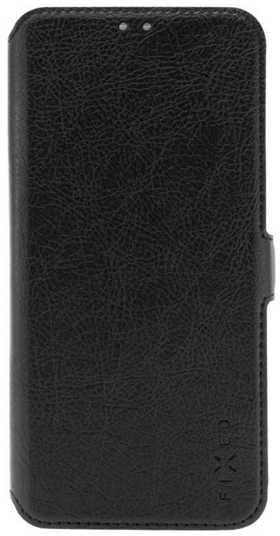 Pouzdro na mobil flipové FIXED Topic na Xiaomi Redmi Note 8 (2021) černé