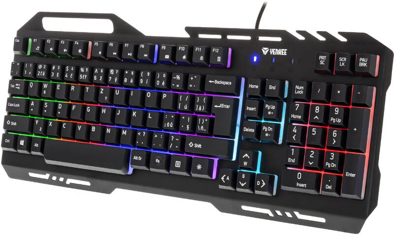 Klávesnice YENKEE YKB 3200 Shadow černá