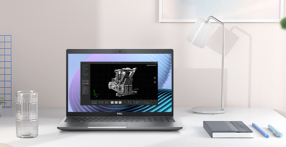 Notebook Dell Precision 15 (3590) šedý Notebook Dell Precision 15 (3590) šedý