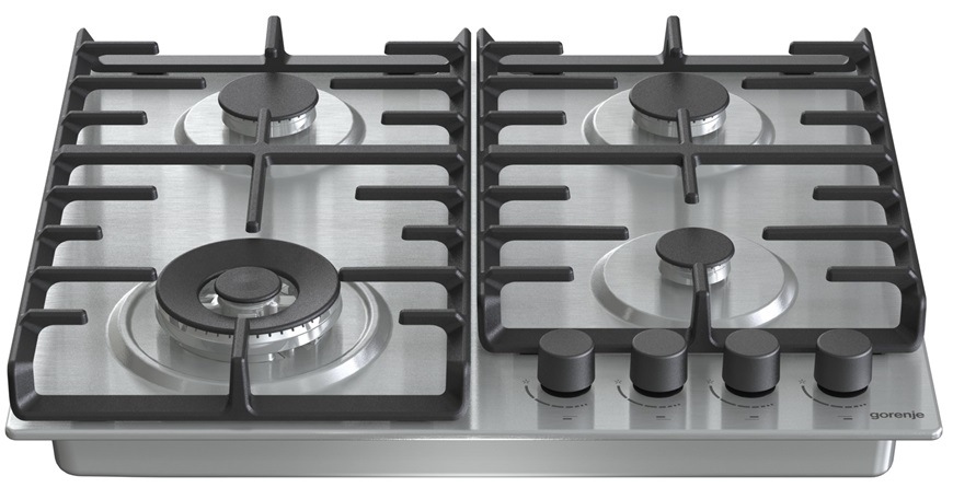Plynová varná deska Gorenje GW642ABX, velká pracovní plocha