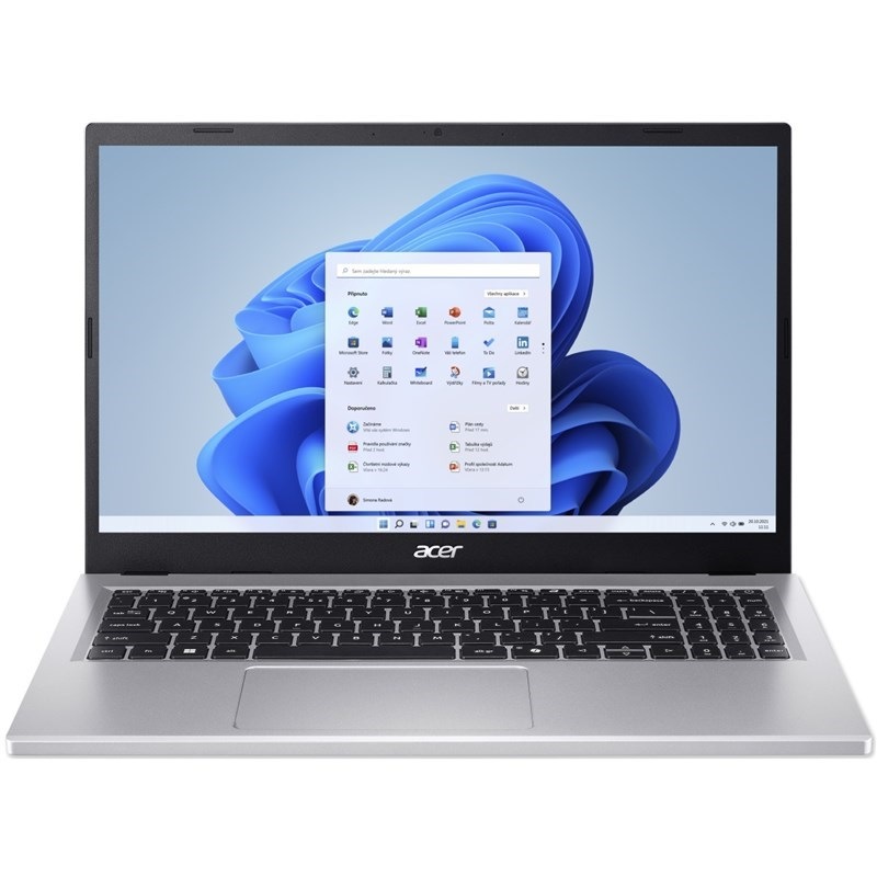 Notebook Acer Aspire Go 15 (AG15-71P-53WU) stříbrný