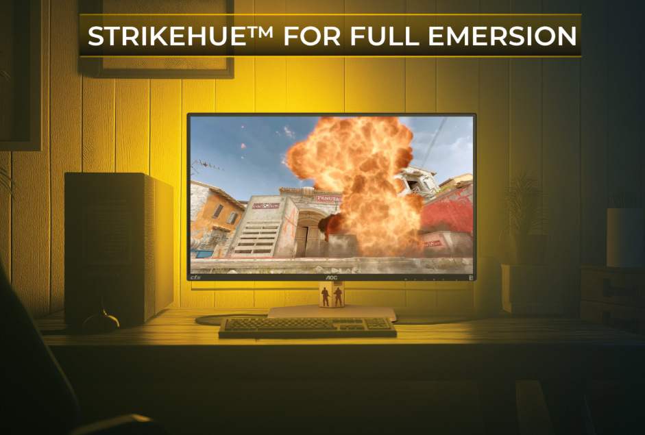 Herní monitor AOC AGON PRO CS24A černý/žlutý