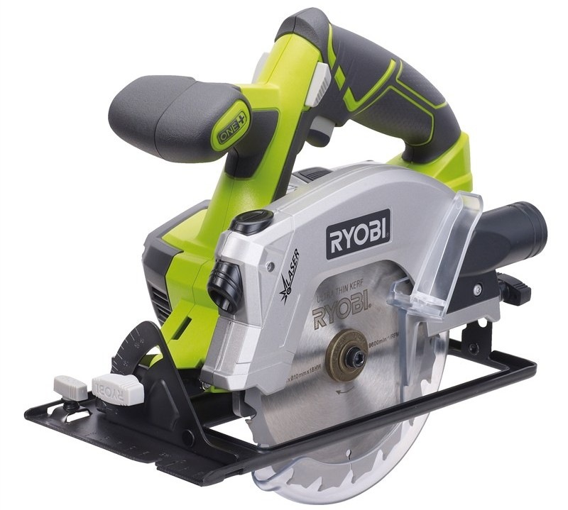 Okružní pila Ryobi ONE+ RWSL1801M s platovým ochranným krytem