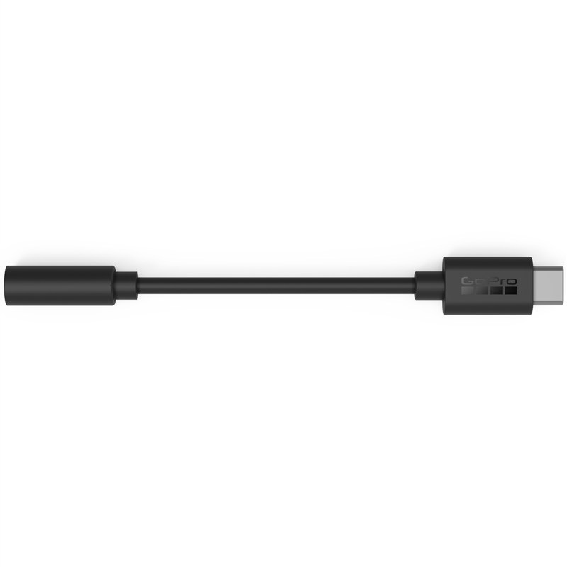 Adaptér GoPro MISSION 1 USB Mic (USB-C na 3.5mm)
 černý