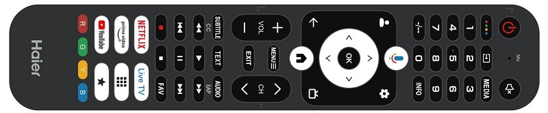 ovladač Televize Haier H50S85GUX 