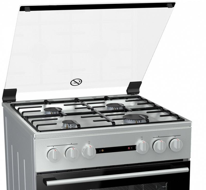 Kombinovaný sporák Mora Premium K 864 AI nerez