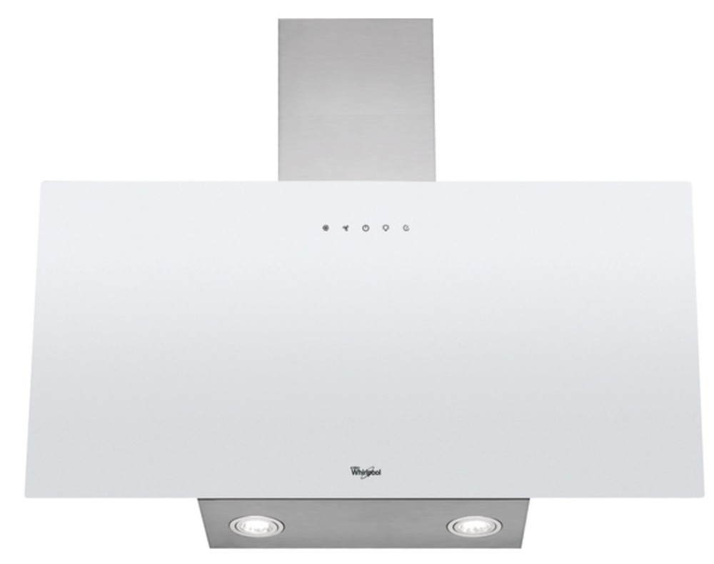 Odsavač par Whirlpool WHVP 63 LT W bílý/sklo