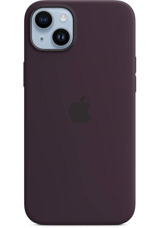 Kryt na mobil Apple Silicone Case s MagSafe pro iPhone 14 Plus - bezinkově fialový