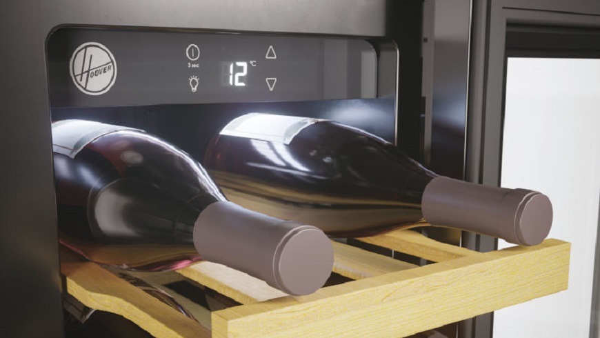 Vinotéka Hoover H-WINE 700 HWCB 60D/1 černá