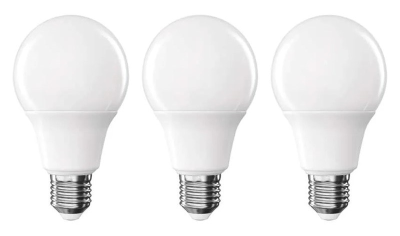 Žárovka LED EMOS Classic, E27, 9,5W, teplá bílá (3 ks)