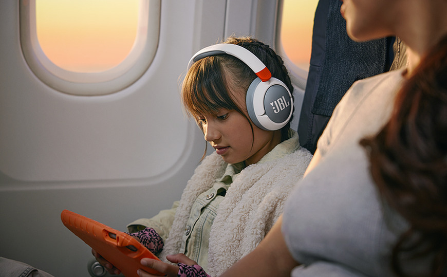 JBL Junior 470NC, růžová