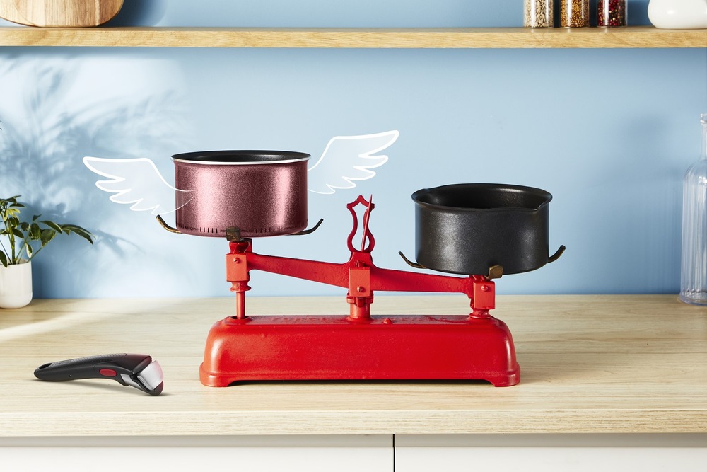 Rendlík Tefal Ingenio Simply Cook L7243002, 20 cm vínový Pánev Tefal L7240602 Ingenio Simply Cook 28 cm