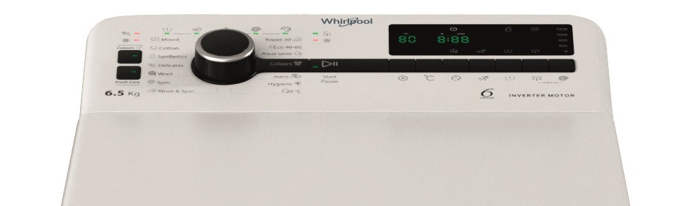 Pračka Whirlpool TDLRB 65261BS EU/N bílá Pračka Whirlpool TDLRB 65261BS EU/N