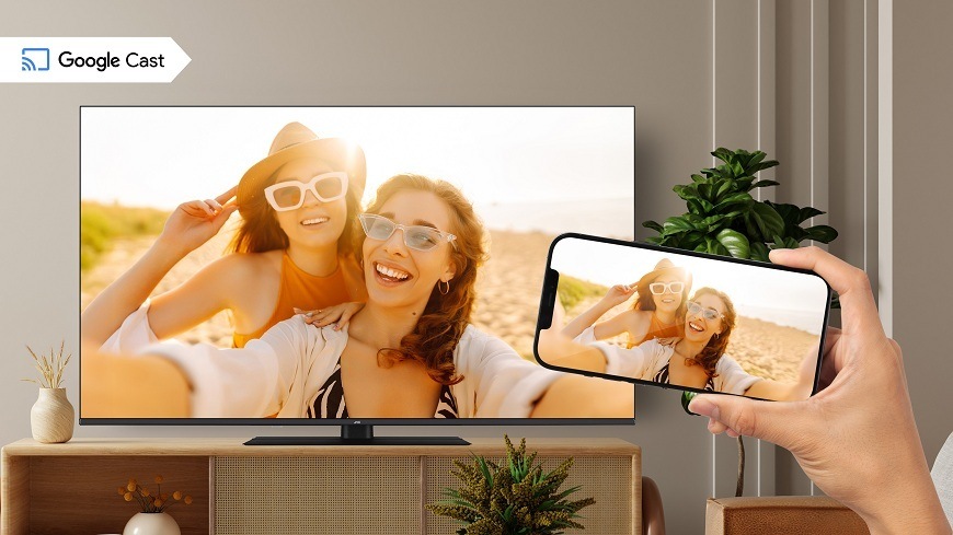 Televize JVC LT-65VGQ8435, Google Cast