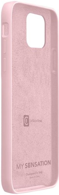 Kryt na mobil CellularLine Sensation na Apple iPhone 12 Pro Max růžový