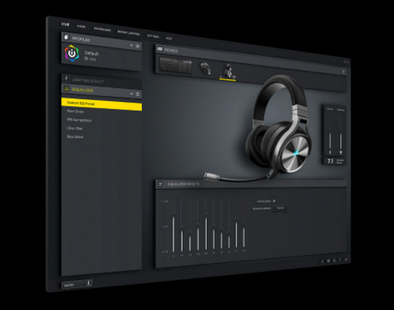 Headset Corsair Virtuoso RGB Wireless SE High-Fidelity šedý Headset Corsair Virtuoso RGB Wireless SE High-Fidelity šedý