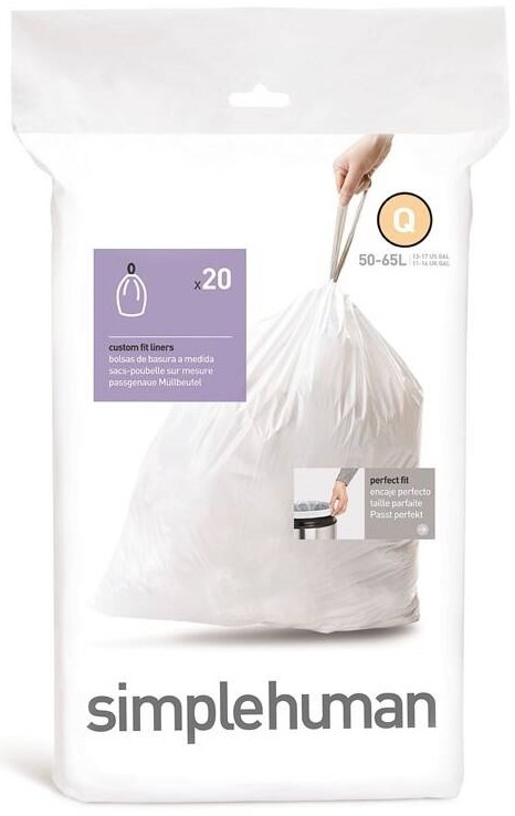 Sáčky do koše Simplehuman CW0176 50-65 l bílý