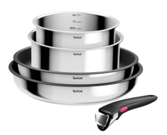 Sada nádobí Tefal Ingenio L881S504, 5 ks nerez