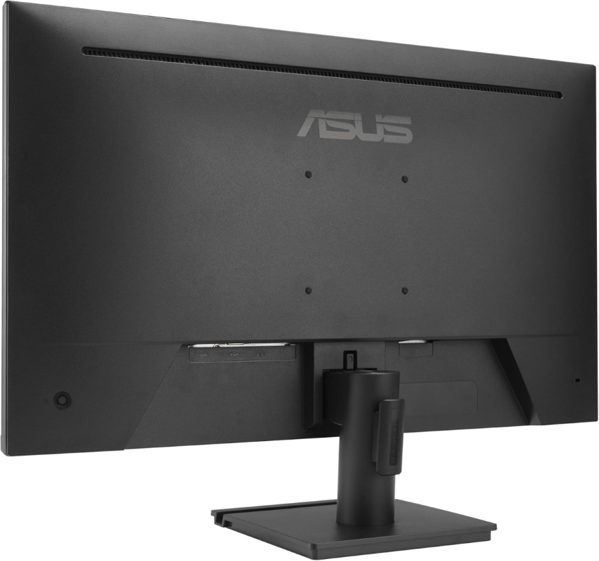 Herní monitor Asus VA279HG černý Detail zadní strany monitoru Asus VA279HG s portem HDMI a VGA