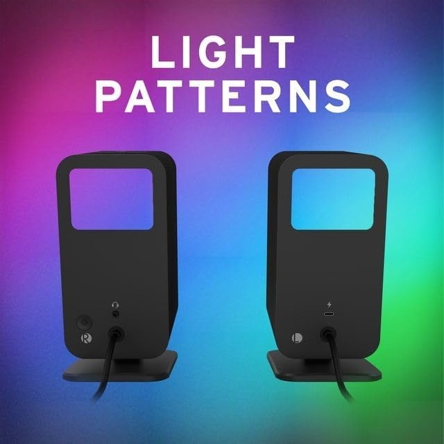 Reproduktory Klipsch ProMedia Lumina černé Klipsch ProMedia Lumina mají integrované RGB LED podsvícení