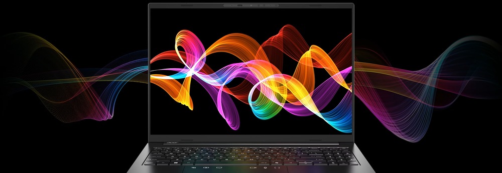 16" OLED displej s rozlišením 1920 × 1200 nabídne výrazné barvy, hlubokou černou a vysoký kontrast.