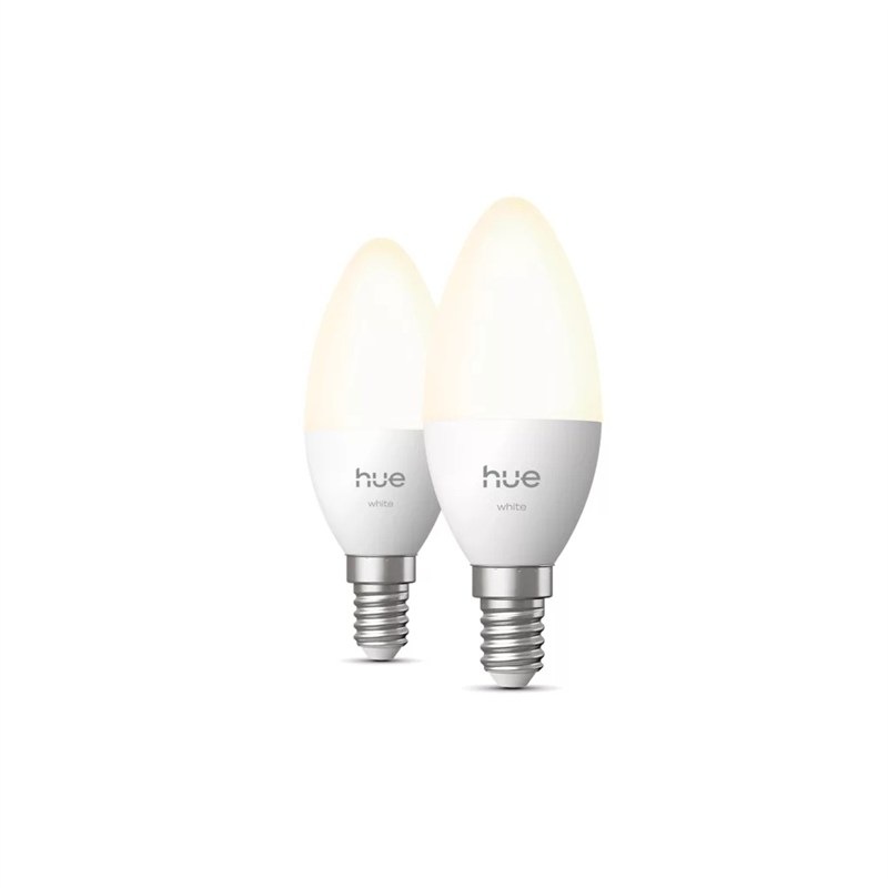 Chytrá žárovka Philips Hue Philips Hue W B39 E14 EU (2ks) bílá